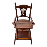 Antique convertible multifunctional high chair – 19th / early 20th century
