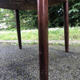 6 wooden and straw chairs, Scandinavian design Cees Braakman for Pastoe, 1960