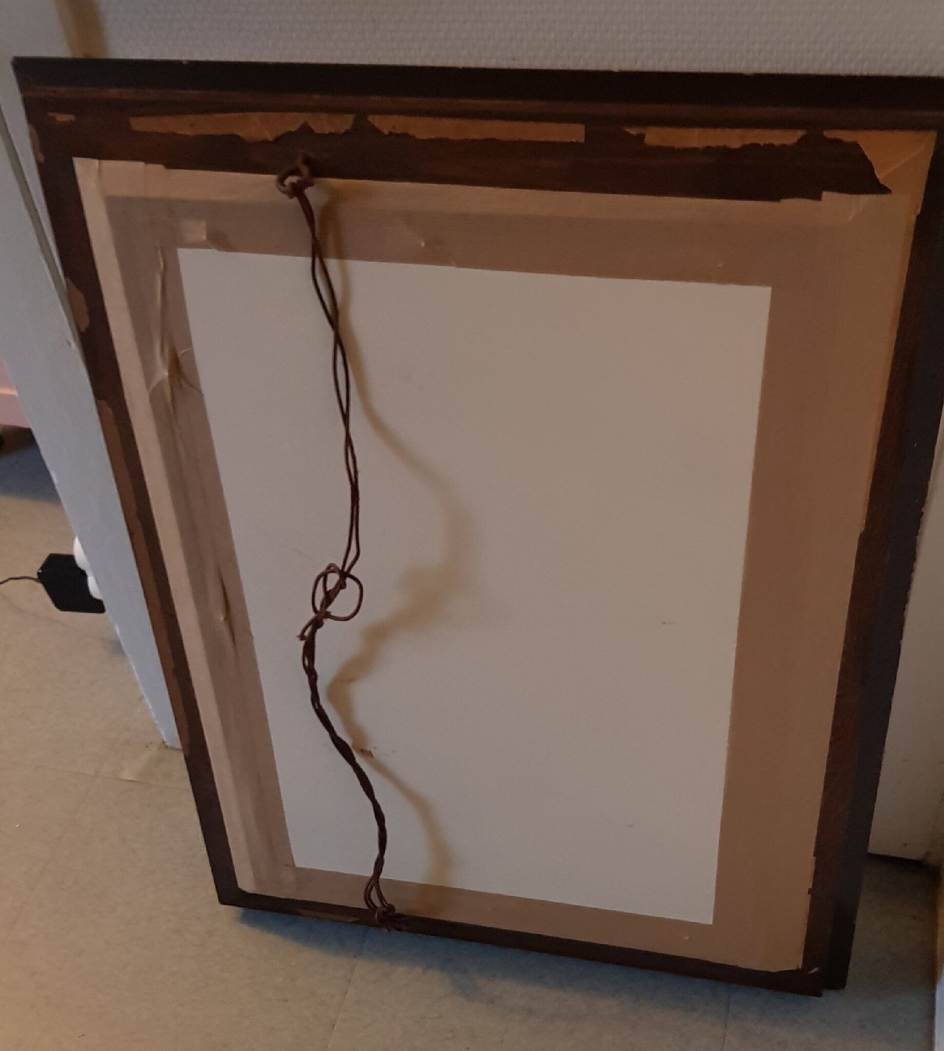 Venetian style mirror 58x76cm