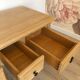 Vintage solid oak coffee table