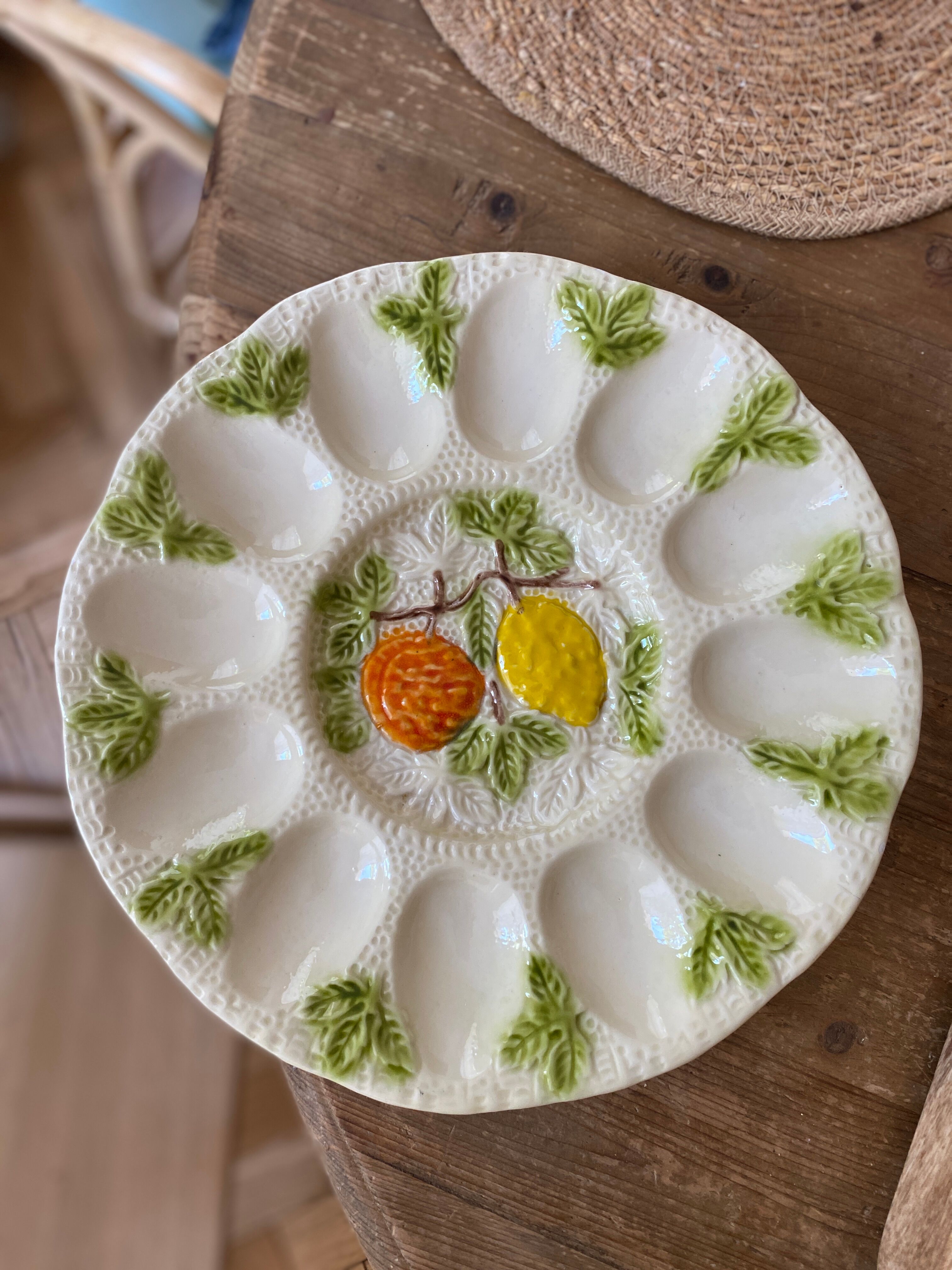 Mimosa egg dish