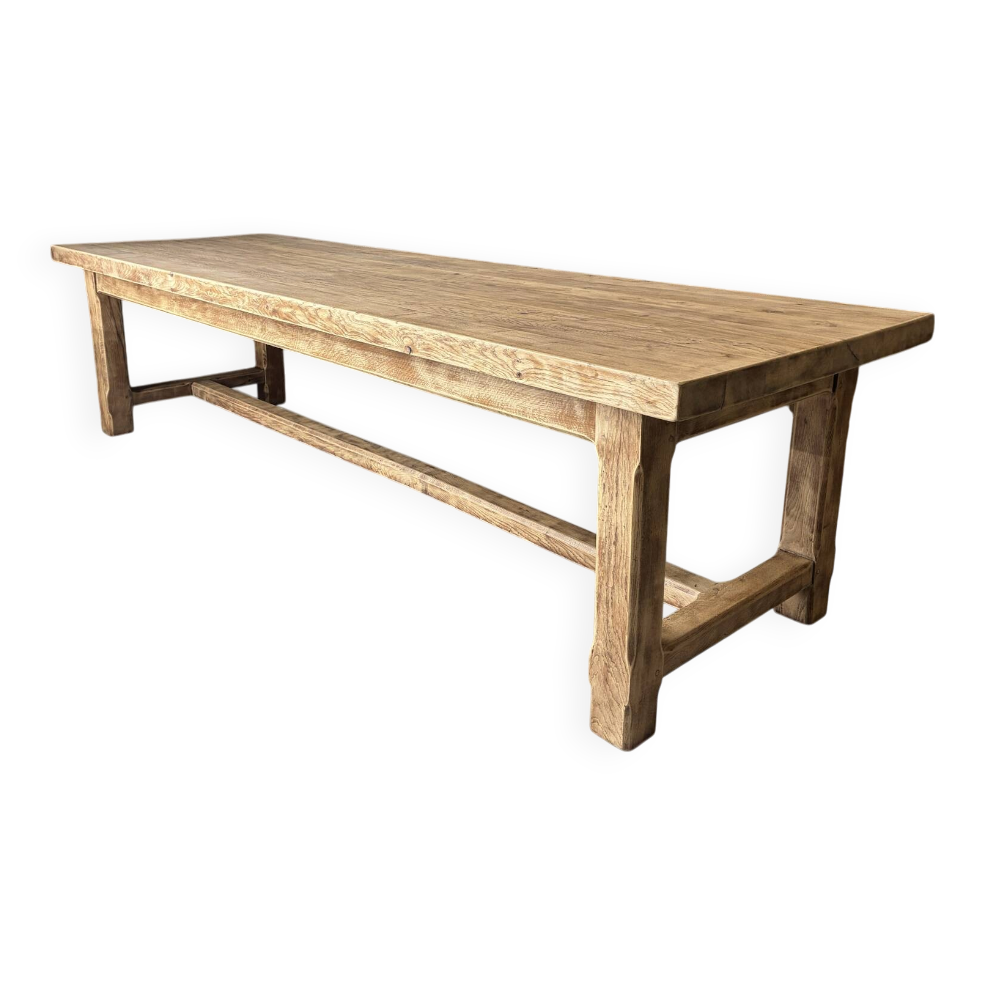 XXL farmhouse table in solid oak