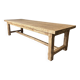 XXL farmhouse table in solid oak