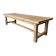 XXL farmhouse table in solid oak