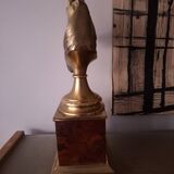 1980s horse head table lamp