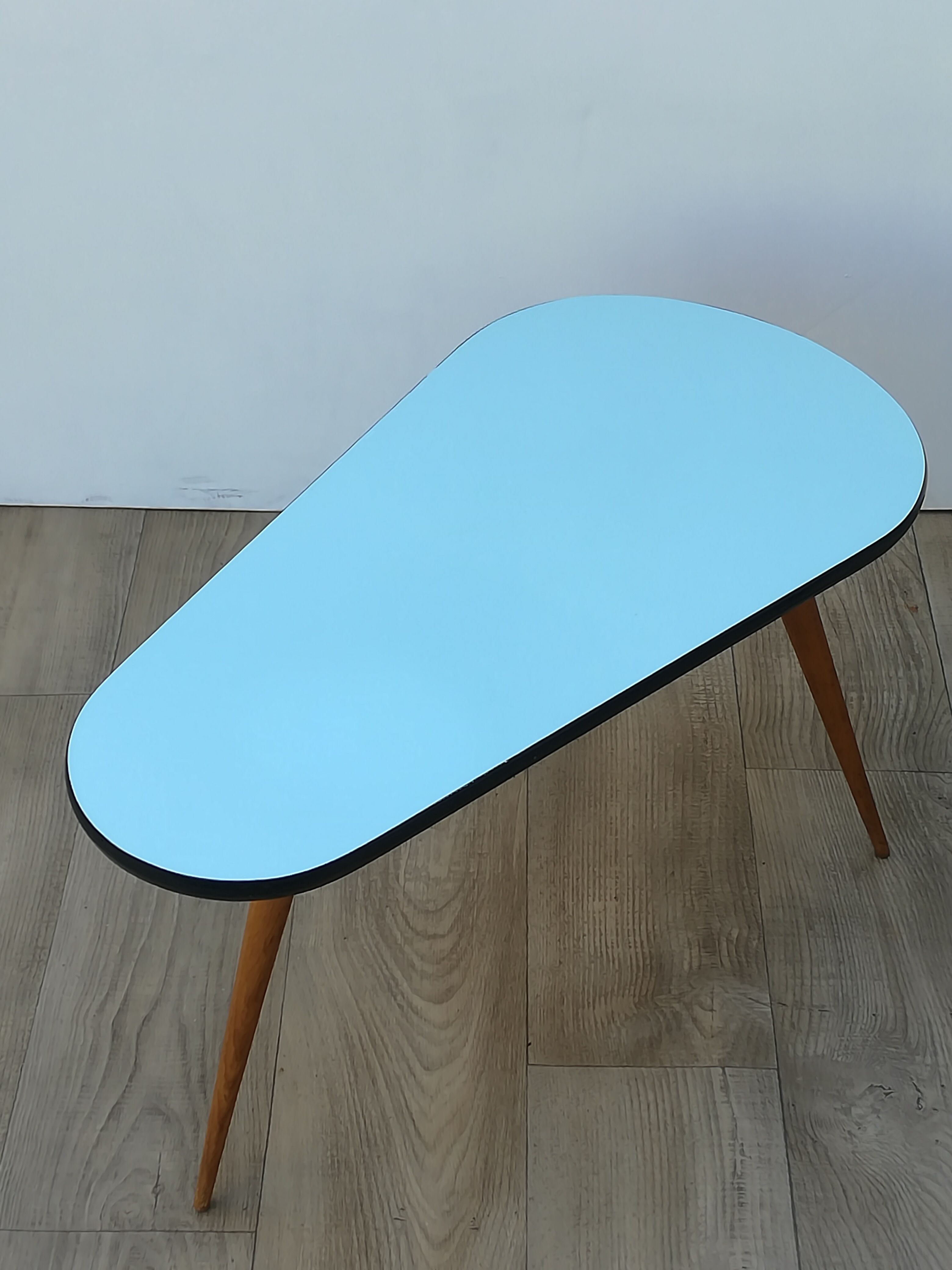 Table basse vintage pieds compas