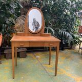 Vintage wood dressing table
