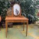 Vintage wood dressing table