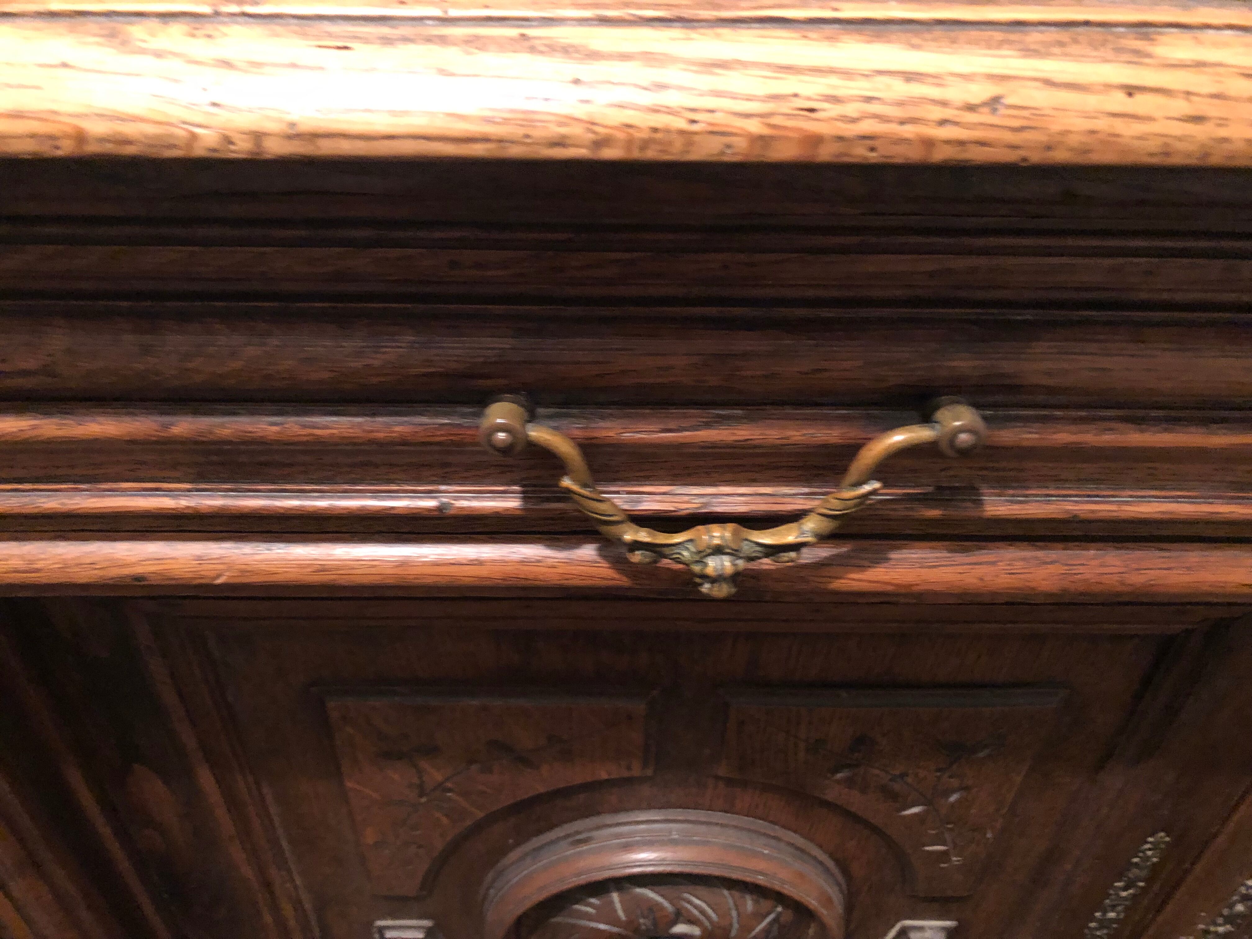 Old low sideboard