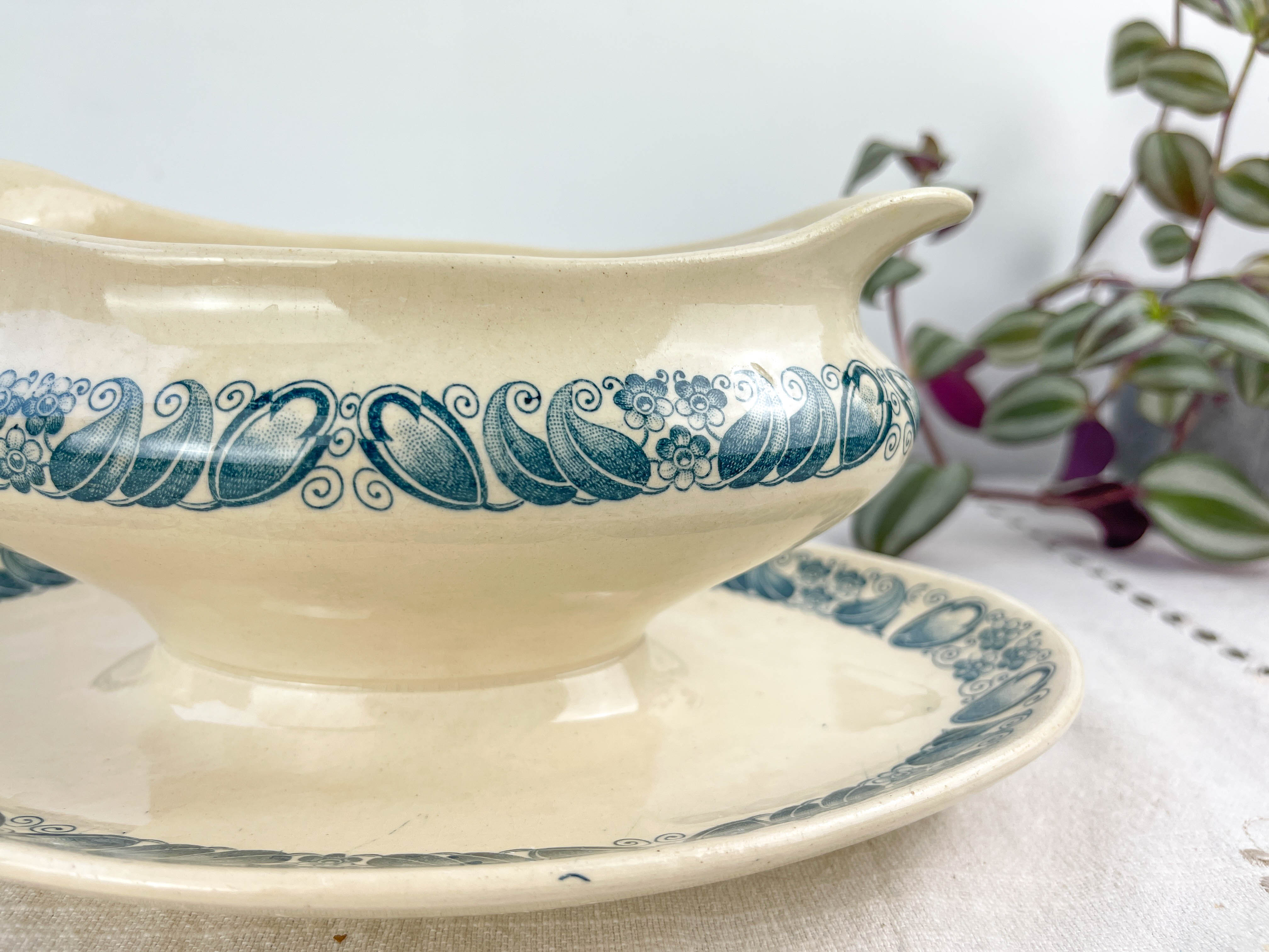 Vintage Longchamp "Marcel" sauceboat made in France