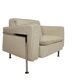Fauteuil en cuir Robert Haussmann RH 302 pour De Sede/Hans Kaufeld
