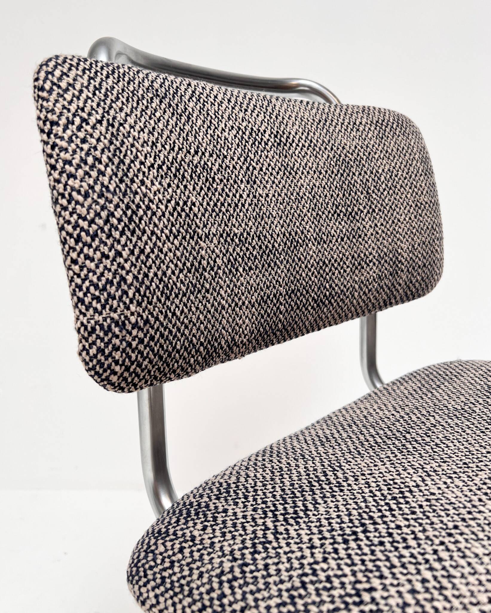 Set of 6 reupholstered chairs by Gebroeders De Wit, 1960s