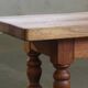 Early 20th century Danish Baroque coffee table solid oak