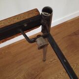 Yellow formica table