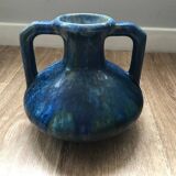 Vase en céramique de pierrefonds, France,1930s