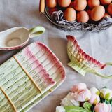 Asparagus set in slurry