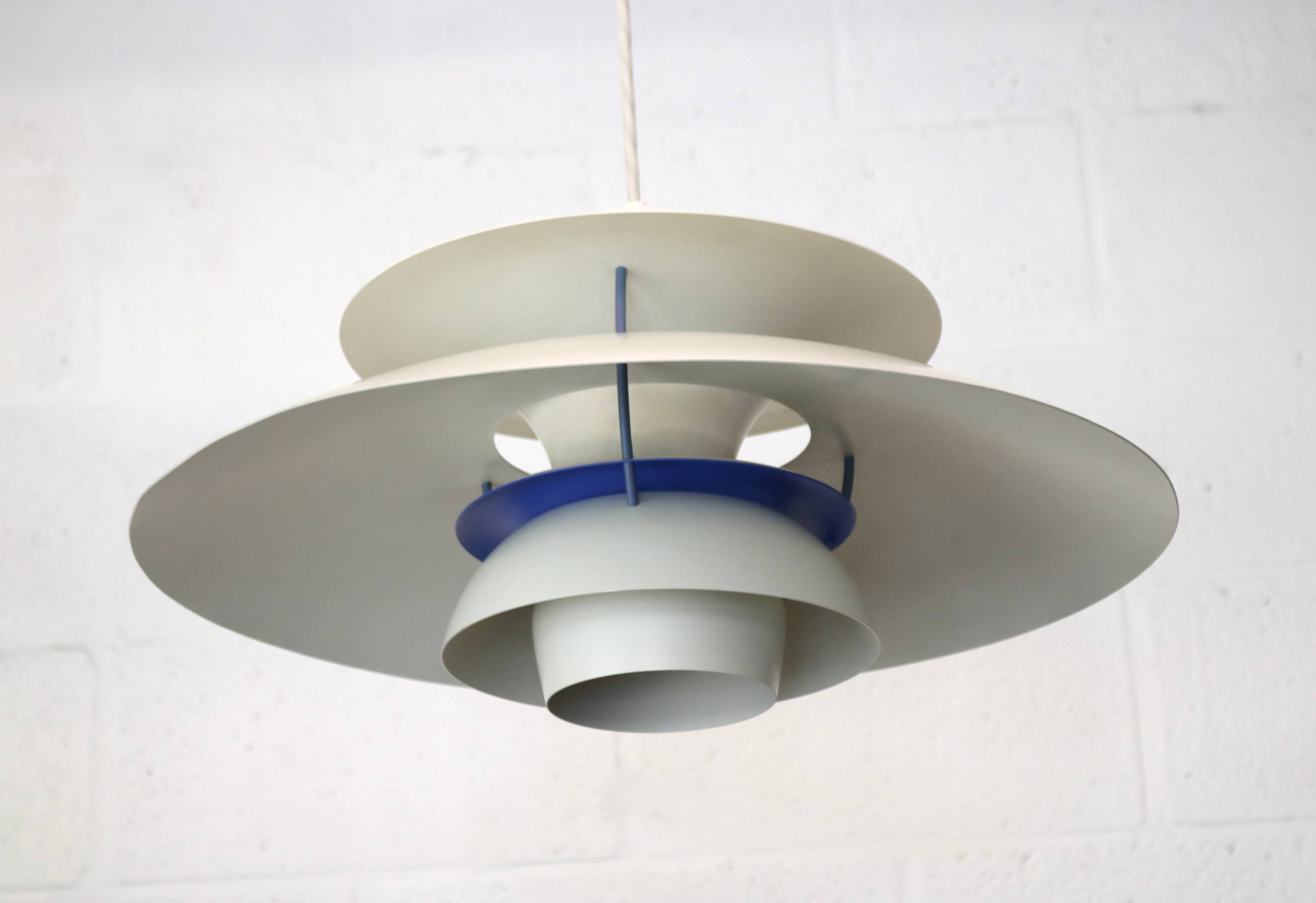 The Real Danish - PH5 Pendant Lamp - Original White Color - Louis Poulsen