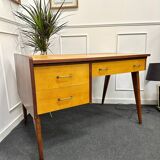 Vintage compass feet desk