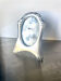 Art nouveau metal picture frame