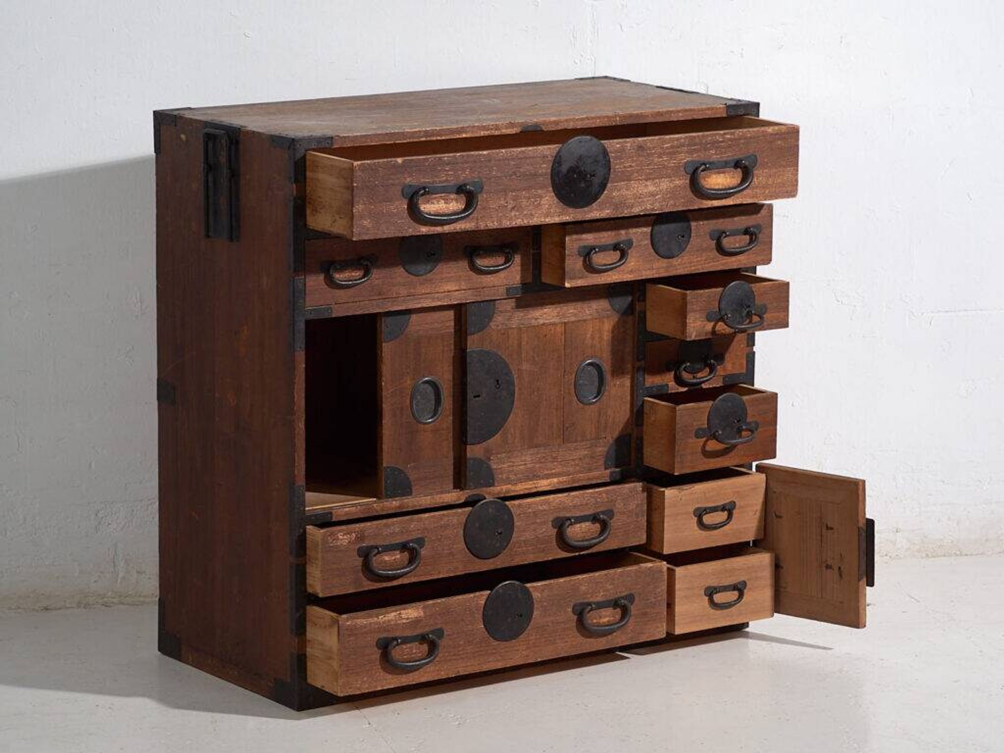 Tansu japonais ancien – Période Meiji / Taishō (c.1868-1926) #52