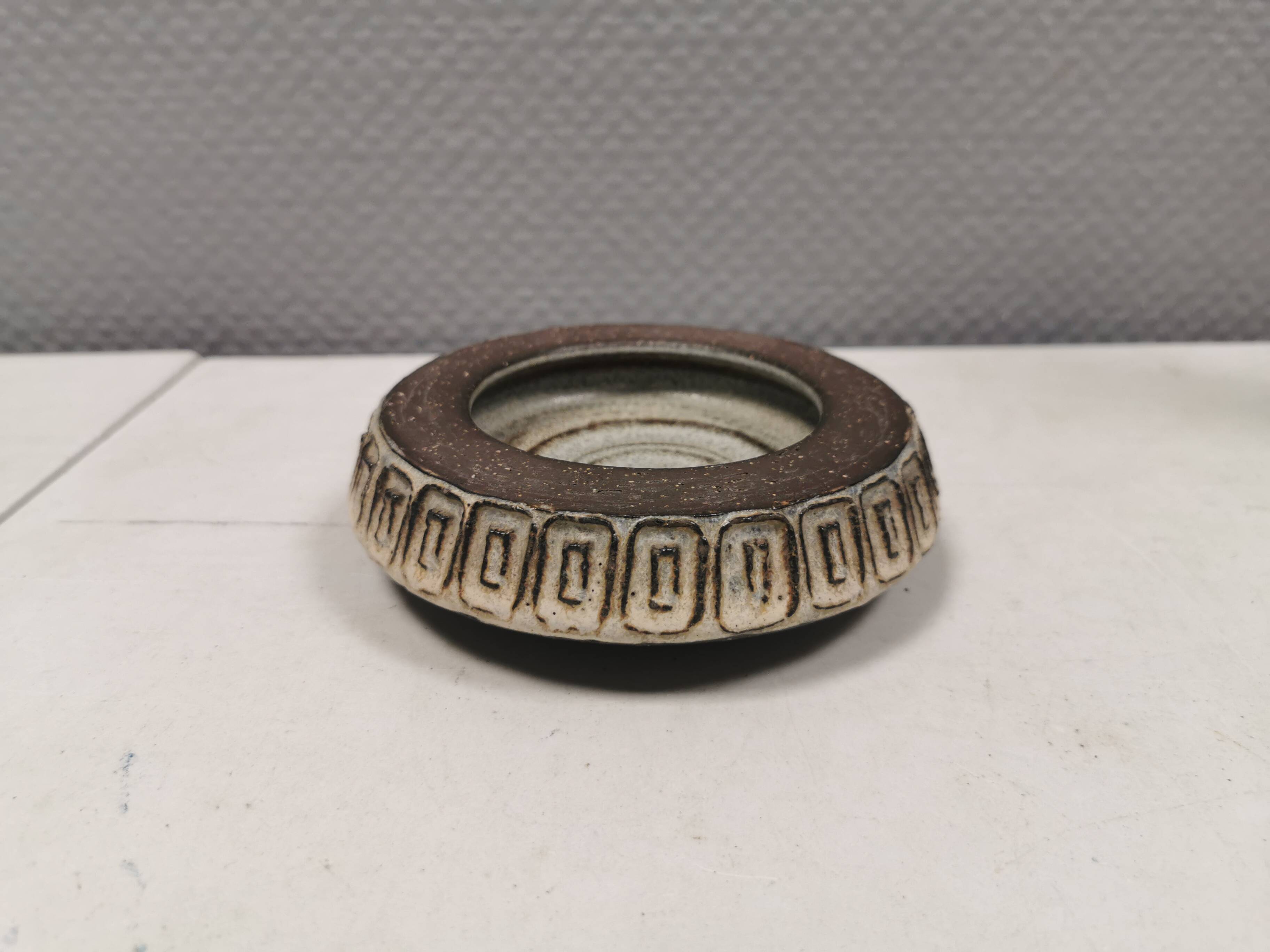 Ceramic ashtray from Danish Michael Andersen 1970-80s