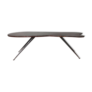 table basse en bois 1950