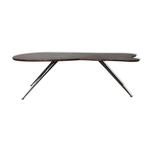 Table basse en bois 1950