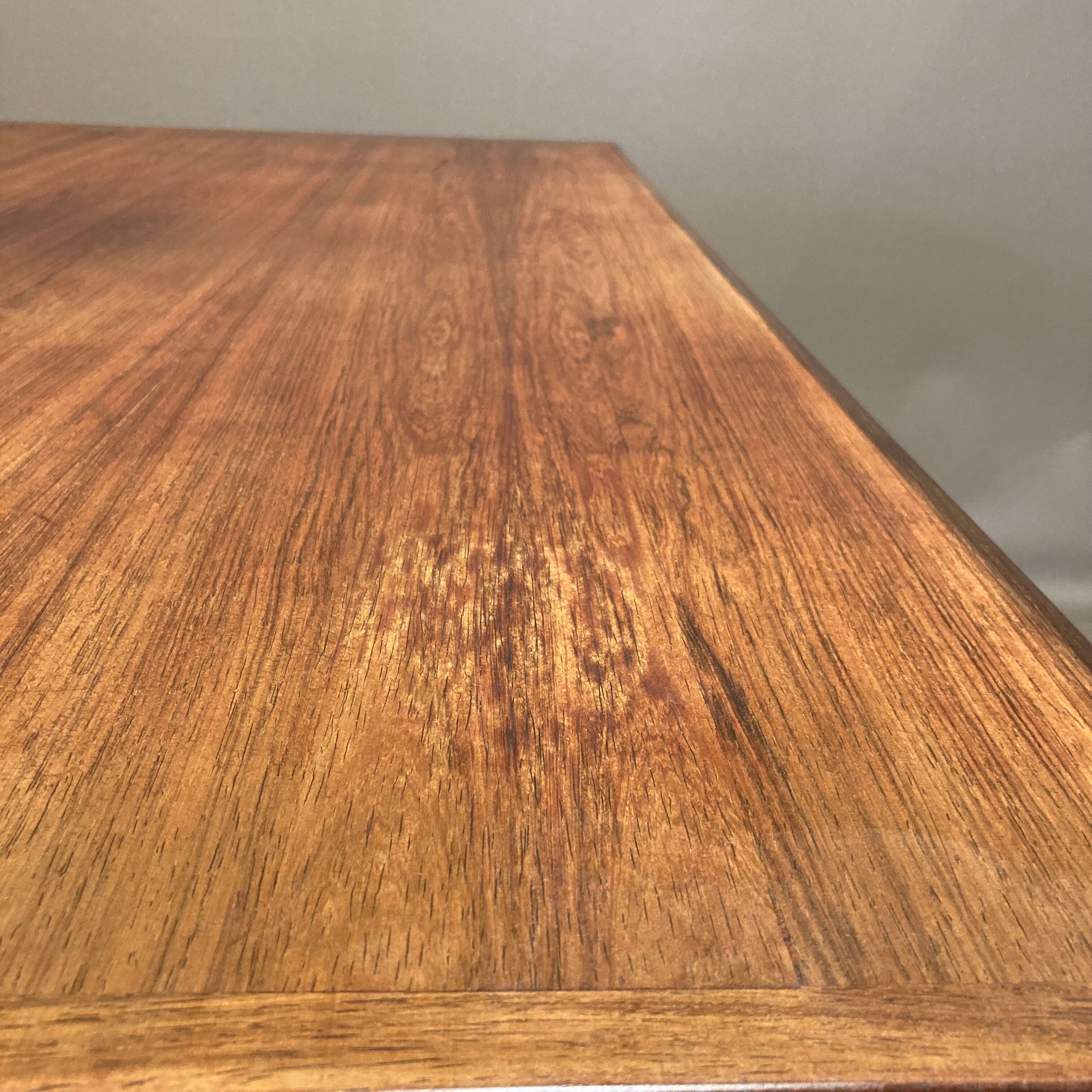 High table with rosewood extensions 1950