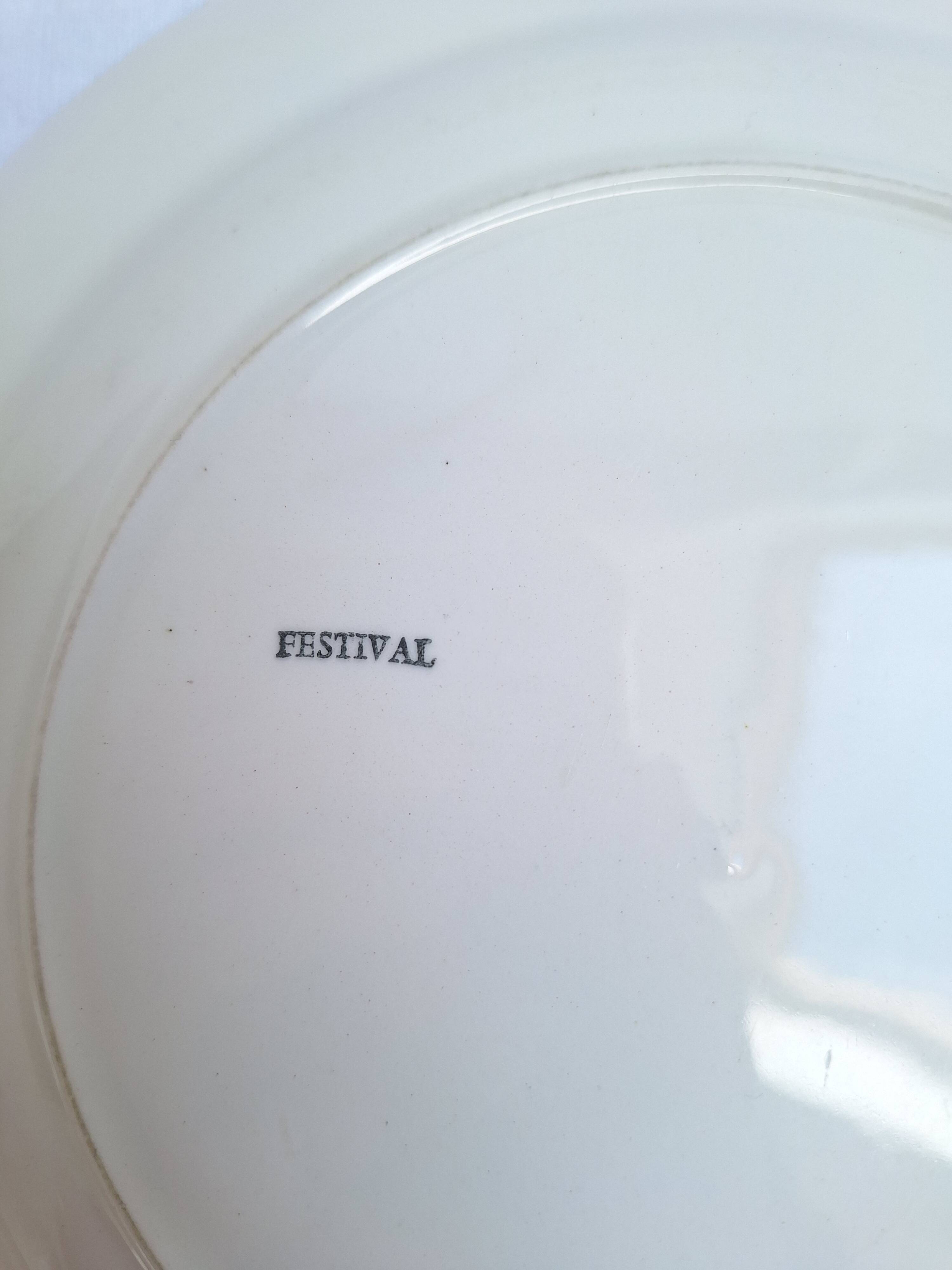 Henriot flat plates, Céranord, Sarreguemines Digoin