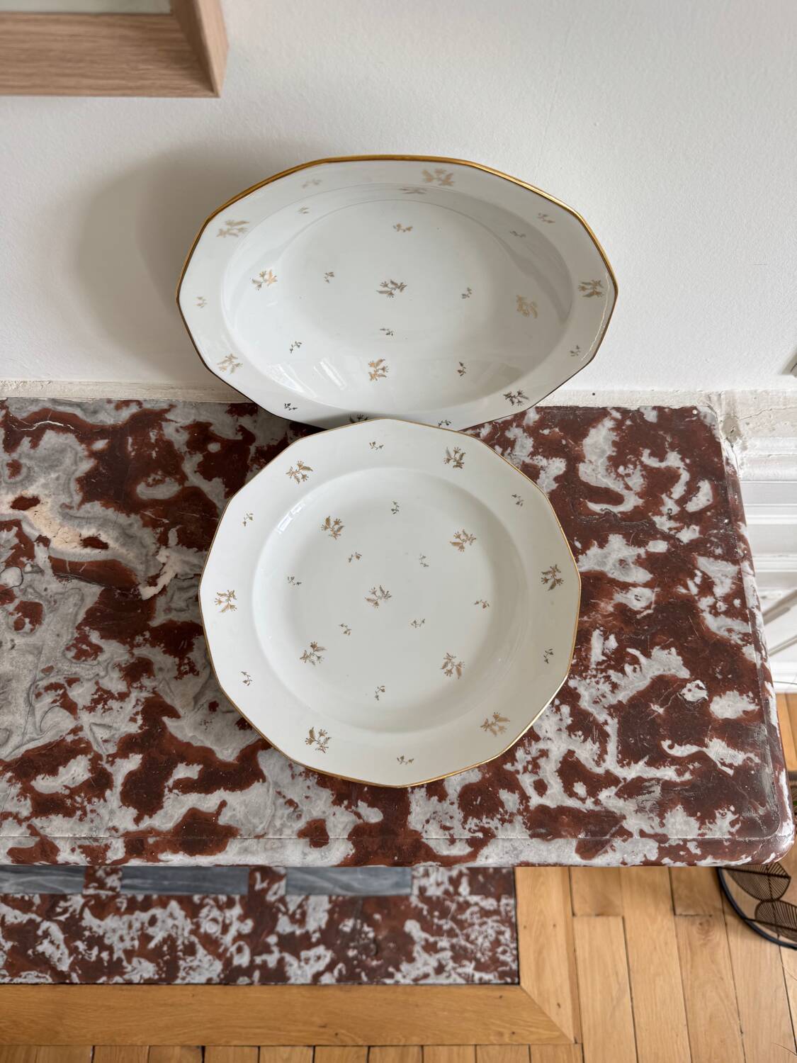 Limoges porcelain dishes