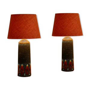 Paire de lampes - Suède
