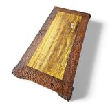 Northern Italian Roman carved style coffee table / marble top