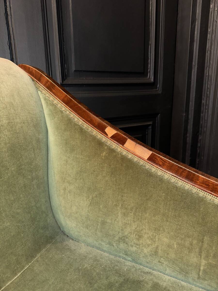 English mahogany daybed – 19th century