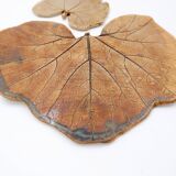 Set of decorative ceramics - "Fond d'Atelier" - N.Lebrun - Belgium 1970s