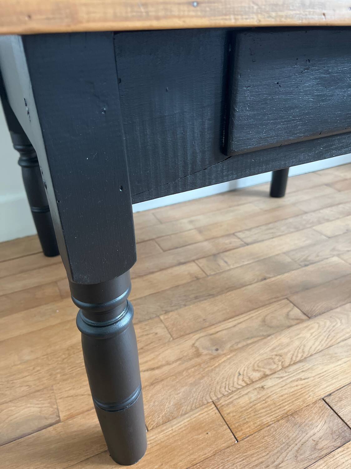 Restored farmhouse coffee table