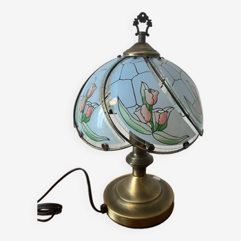 Lamp, vintage touchscreen, art deco style