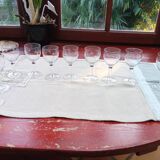 11 verres à pied années 40