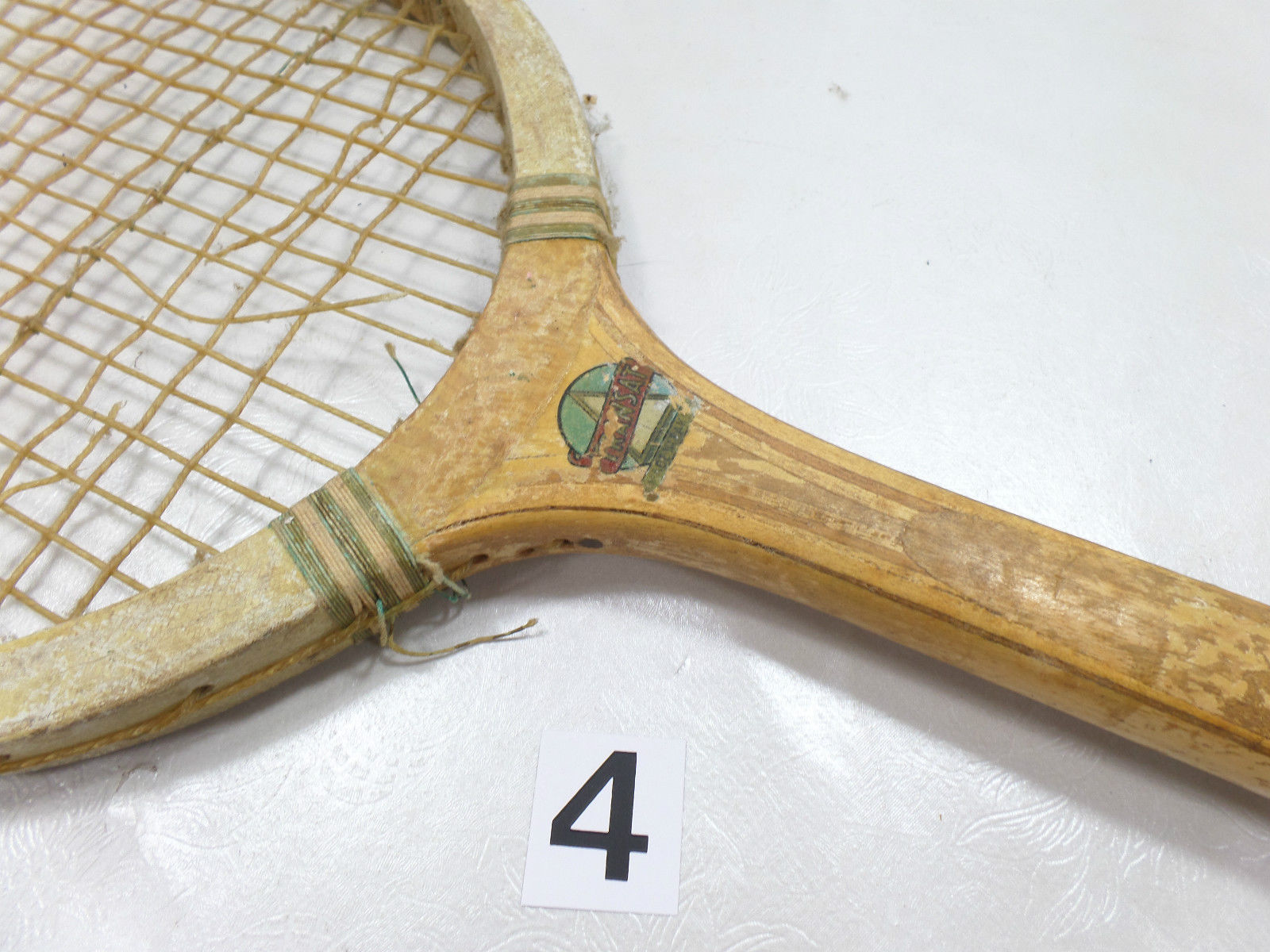 Old tennis racket Transat