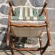 Fauteuil Os de mouton style Louis XIV