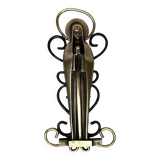 Religious object, 20th century bronze Virgin