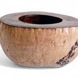 Wabi Sabi Organic Modern Coco de Mer Centerpiece, Hand-Carved, 19th C.