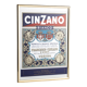 miroir publicitaire vintage Cinzano