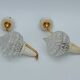 Paire d'appliques vintage mural 1950