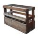 Wooden bottle storage