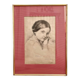 Portrait dessin ancien