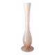 Slender pale pink opaline vase from the 50s and 60s