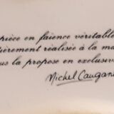 Former Zomorphic Terrine in Ceramics Signed Michel Caugant