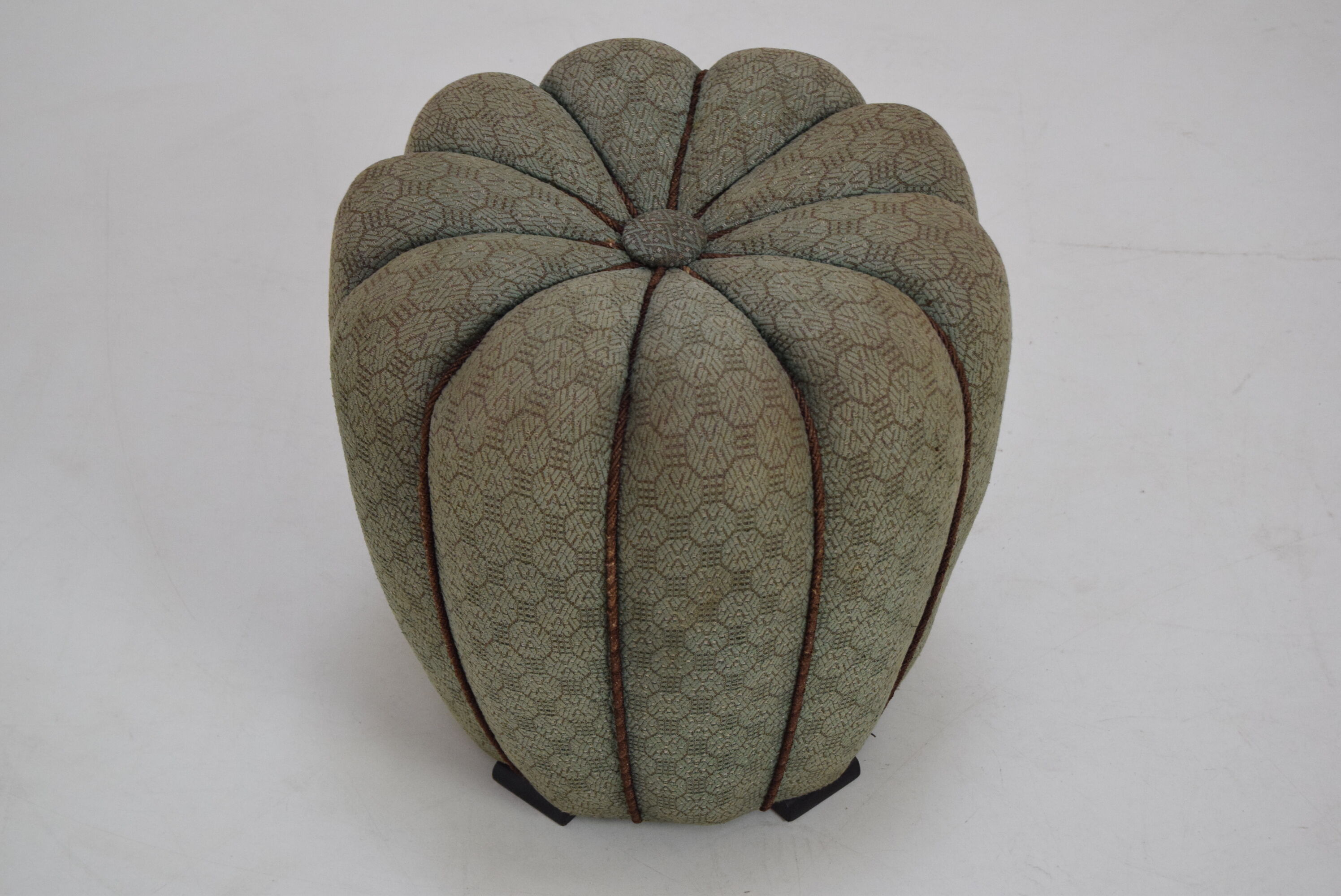Art deco Stool,Pouf,Footstool Designed by  Jindrich Halabala,1930's.