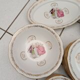 Service en porcelaine de chauvigny