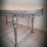 Onyx marble coffee table